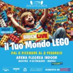 Brick Live Napoli 2024-2025: la mostra Lego tra creatività e scoperta del mondo marino all’Arena Flegrea di Napoli