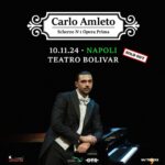 Carlo Amleto con lo spettacolo “Scherzo N°1, Opera Prima” il 10 novembre 2024 al Teatro Bolivar di Napoli