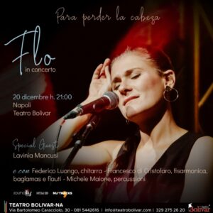 Flo in concerto con “Para perder la cabeza”, il 20 dicembre 2024 al Teatro Bolivar di Napoli