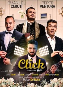 Emanuel Ceruti in “Click 2.0”, il 24 gennaio 2025 al Teatro Cilea di Napoli