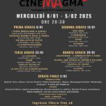 Al via la V edizione di “Cinemagma”, dall’8 gennaio 2025 nel Teatro Sala Molière di Pozzuoli