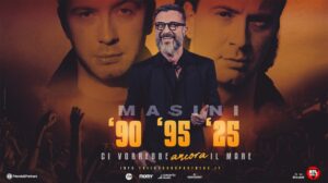 Marco Masini torna a esibirsi a Napoli, il 2 dicembre 2025 al Teatro Augusteo di Napoli