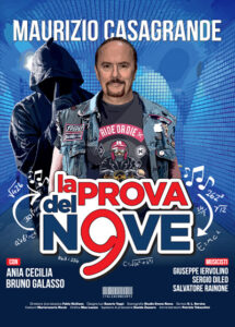 Maurizio Casagrande in scena al Teatro Cilea di Napoli con lo spettacolo “La Prova del Nove”, dal 6 al 9 marzo 2025